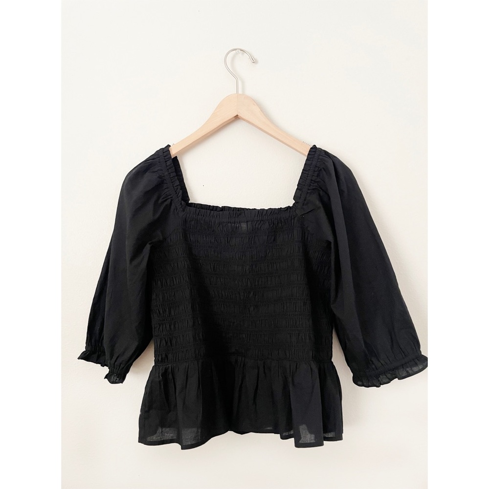 LOFT puff sleeve top